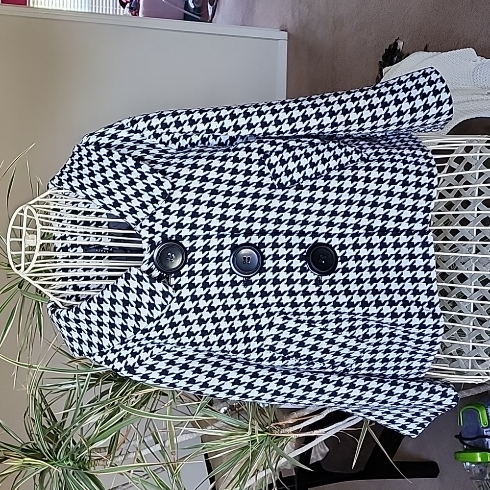 Lapis houndstooth jacket